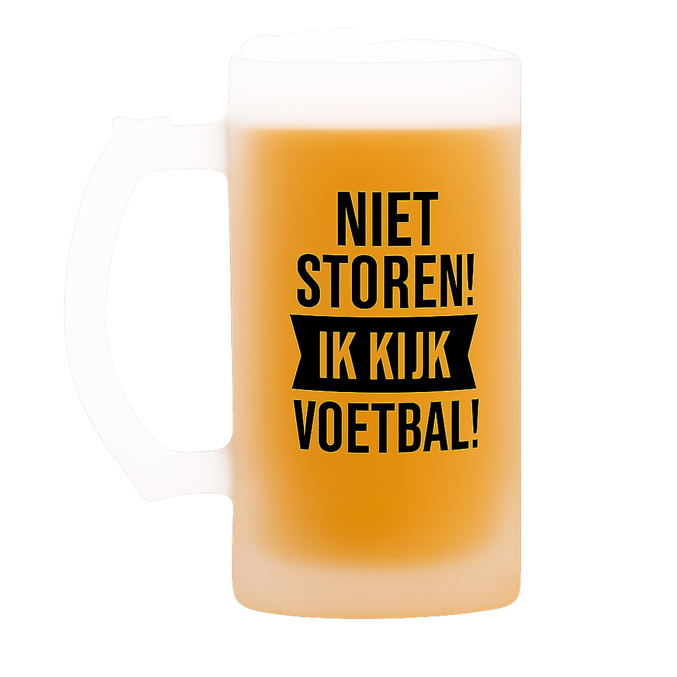 Bierpul Niet storen, ik kijk voetbal - productfoto